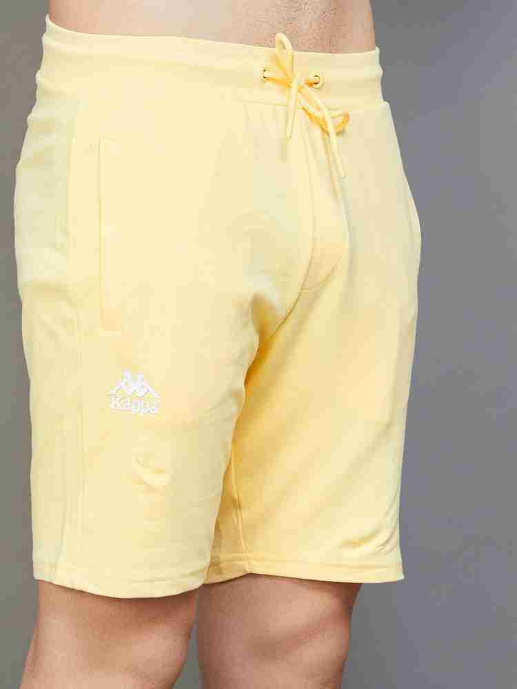 Kappa Solid Men Yellow Sports Shorts Buy Kappa Solid Men Yellow Sports Shorts Online at Best Prices in India Flipkart