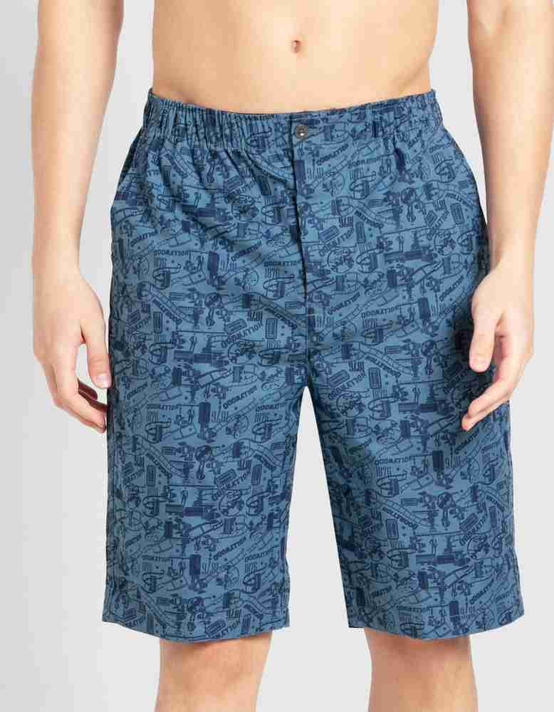 Buy JOCKEY Printed Men Blue Bermuda Shorts Online at Best Prices in India Flipkart
