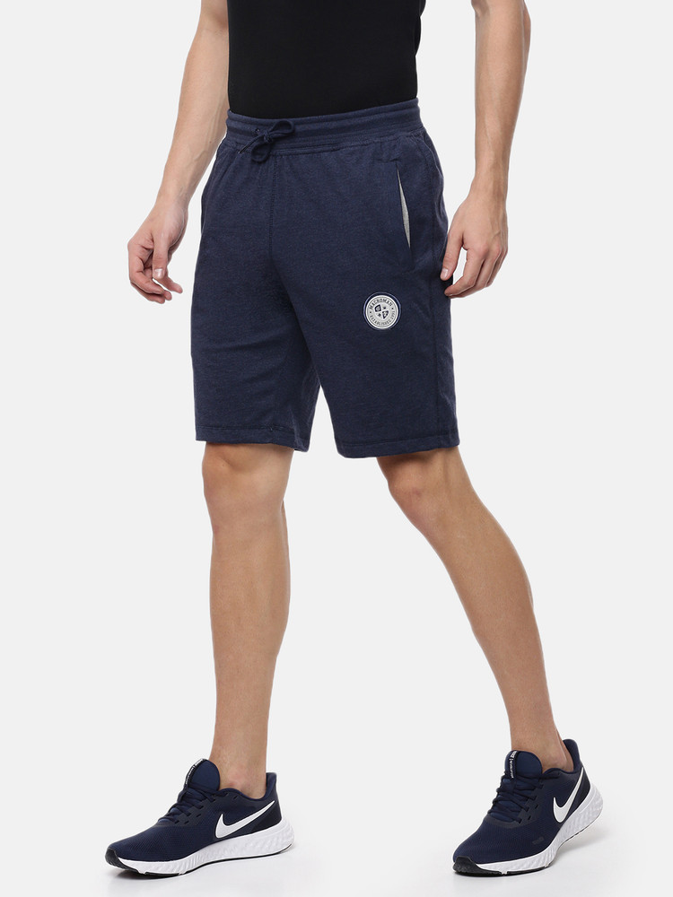 Macroman M Series Solid Men Blue Bermuda Shorts Buy Macroman M