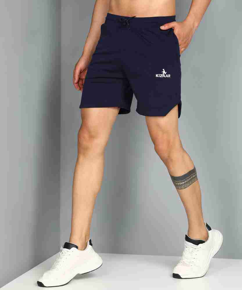 Buy KIZAAR Solid Men Blue Regular Shorts, Cycling Shorts, Running Shorts,  Night Shorts, Boxer Shorts, Gym Shorts Online at Best Prices in India
