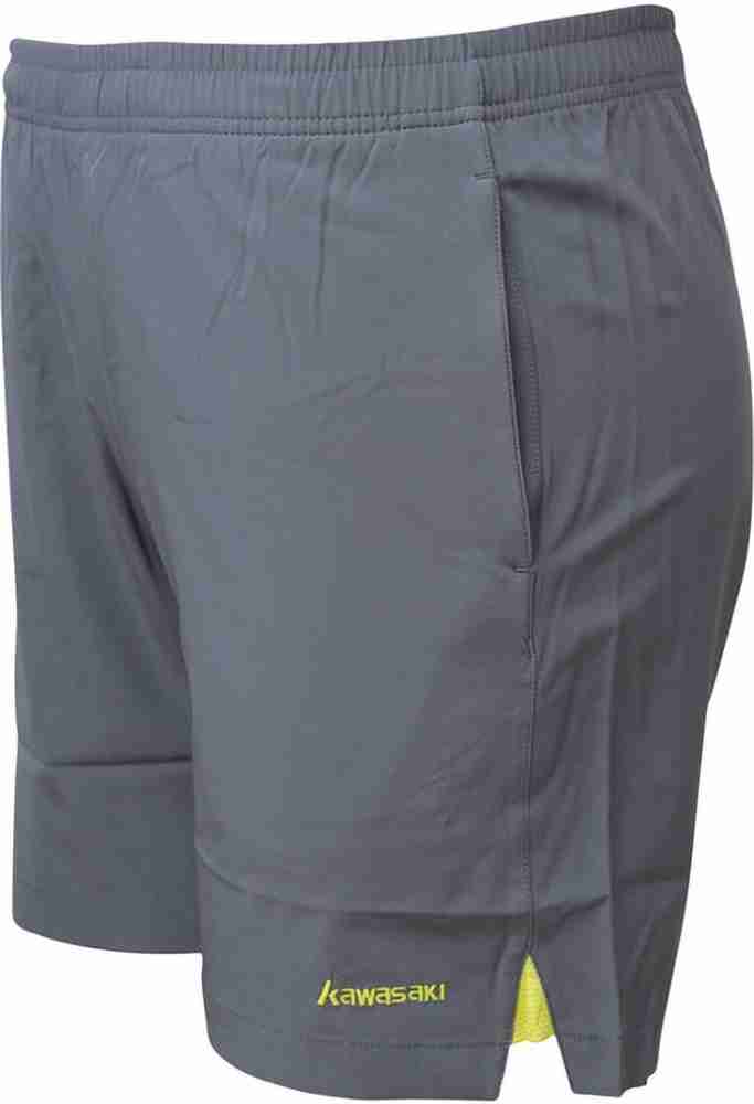 Buy Kawasaki Solid Men Grey Basic Shorts Online at Best Prices in 