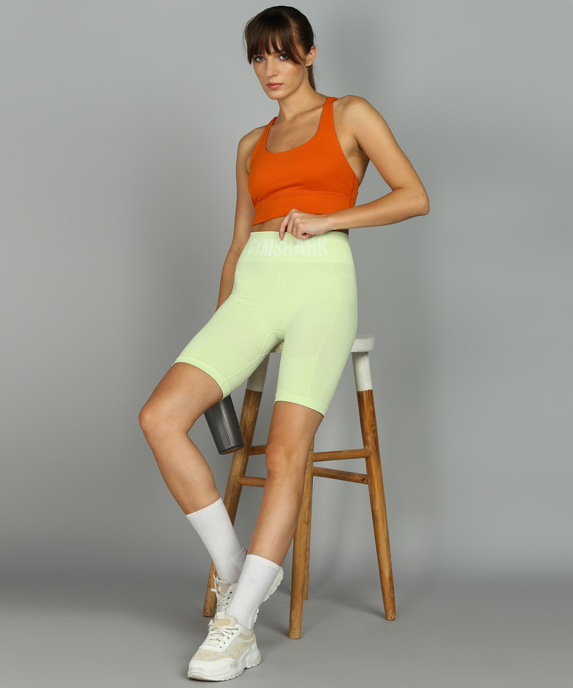 GymShark Solid Women Light Green Compression Shorts Buy GymShark Solid Women Light Green Compression Shorts Online at Best Prices in India Flipkart