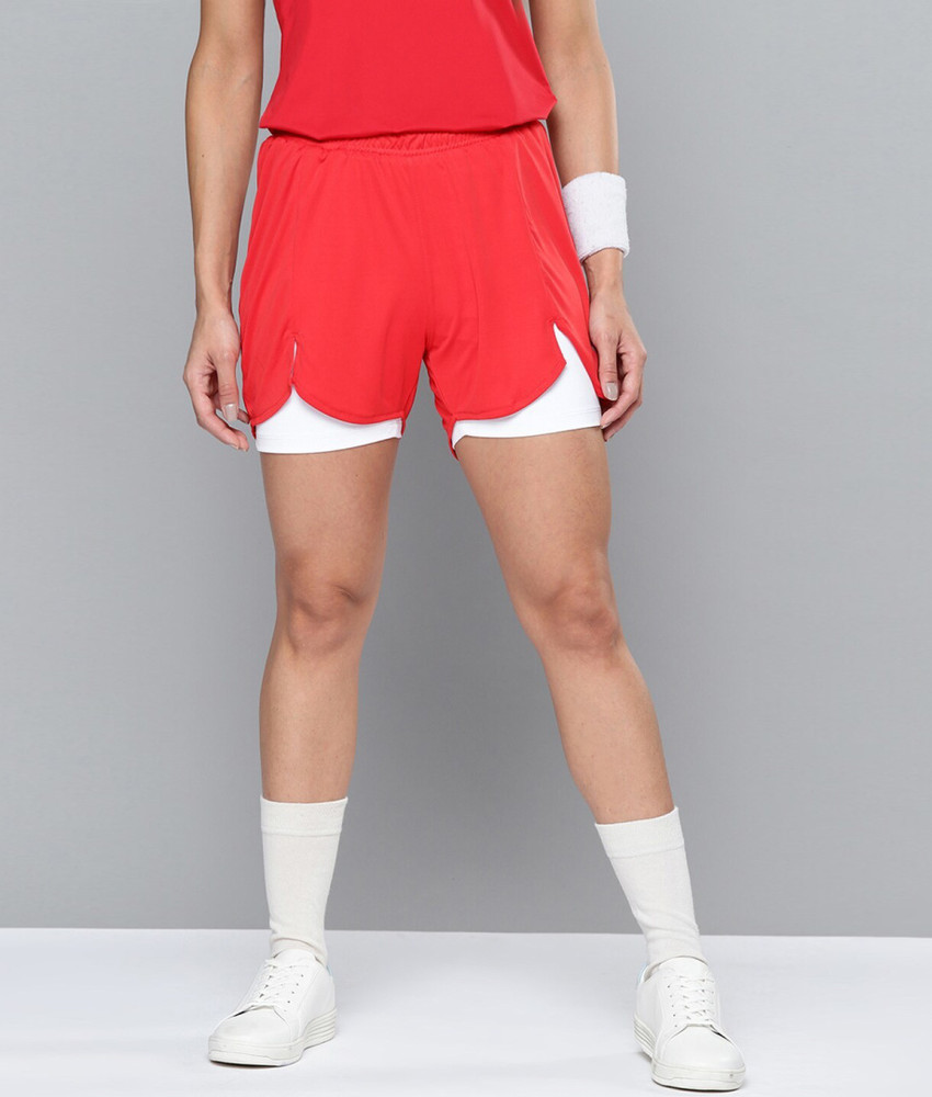HRX by Hrithik Roshan Color Block Women Red Sports Shorts Buy HRX by Hrithik Roshan Color Block Women Red Sports Shorts Online at Best Prices in India Flipkart