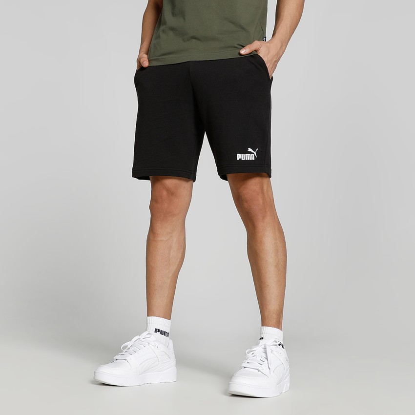 Shorts Shorts - PUMA India Sports Online PUMA Sports at Black Black Solid Men Solid Men in Best Prices Buy