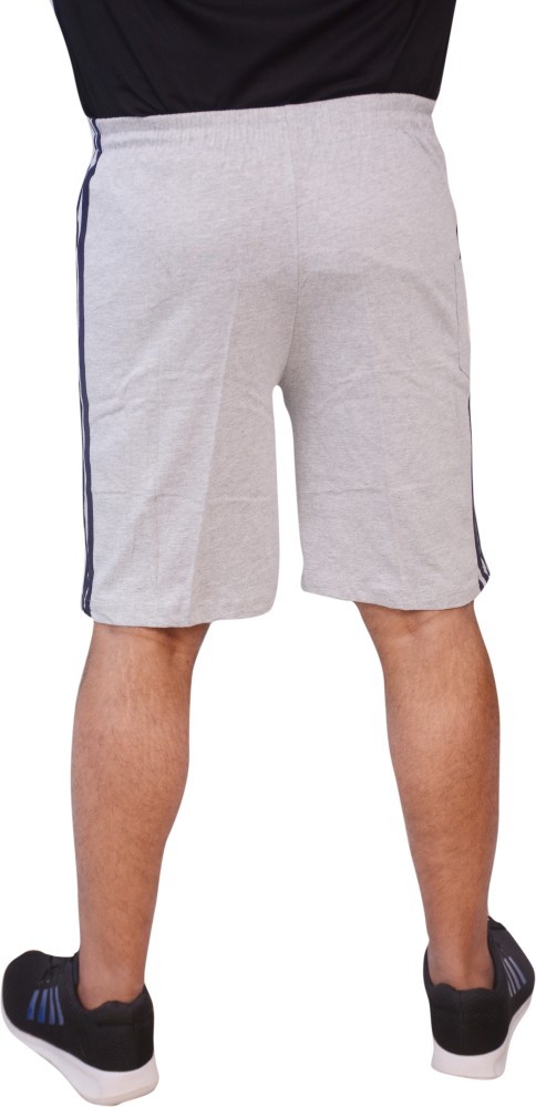 SaleXgrowth Solid Men Grey Regular Shorts - Buy SaleXgrowth Solid