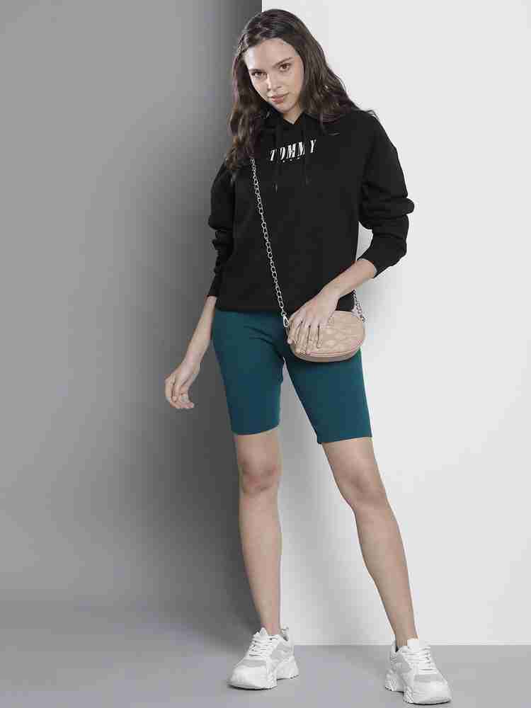 TOMMY HILFIGER Solid Women Green Cycling Shorts Buy TOMMY