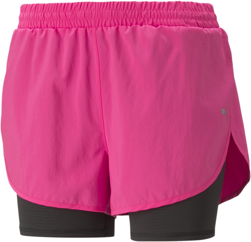 Off To A Good Start Hot Pink Running Shorts