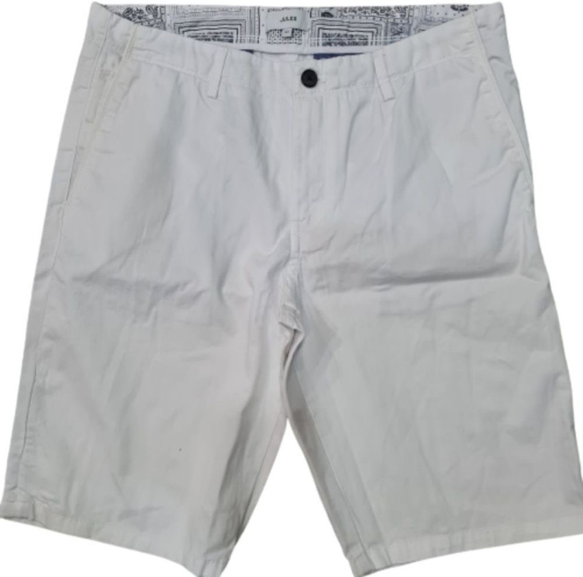Jules Solid Men White Chino Shorts Buy Jules Solid Men White Chino Shorts Online at Best Prices in India Flipkart