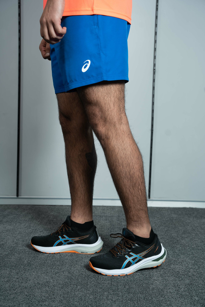 Asics Solid Men Blue Sports Shorts Buy Asics Solid Men Blue