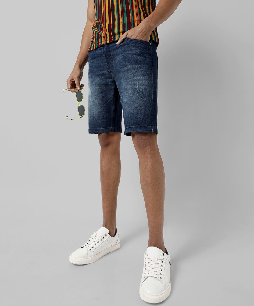 Mens denim shorts online cheap