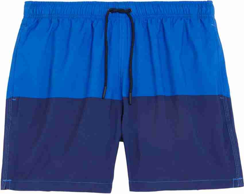Mens blue swim shorts hot sale
