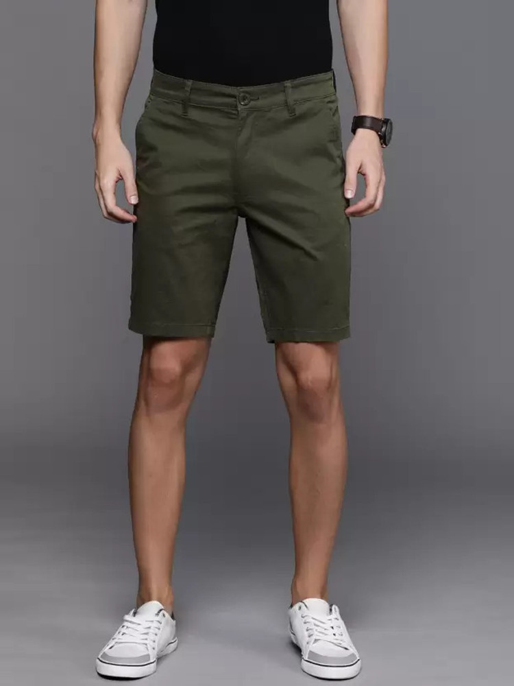 Dark green chino shorts new arrivals