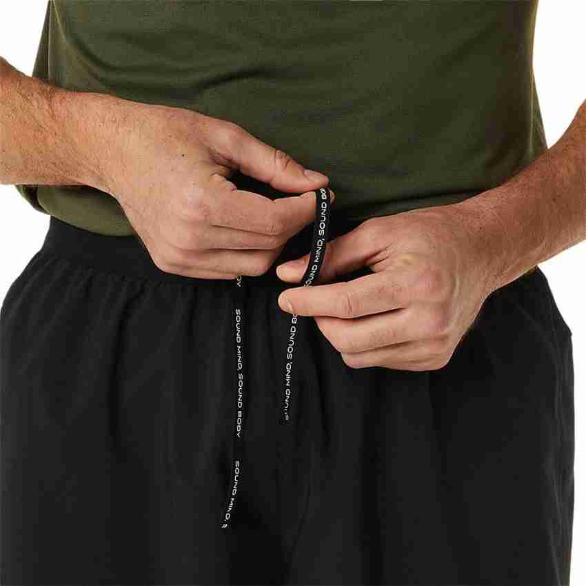 asics shorts with zipper pockets