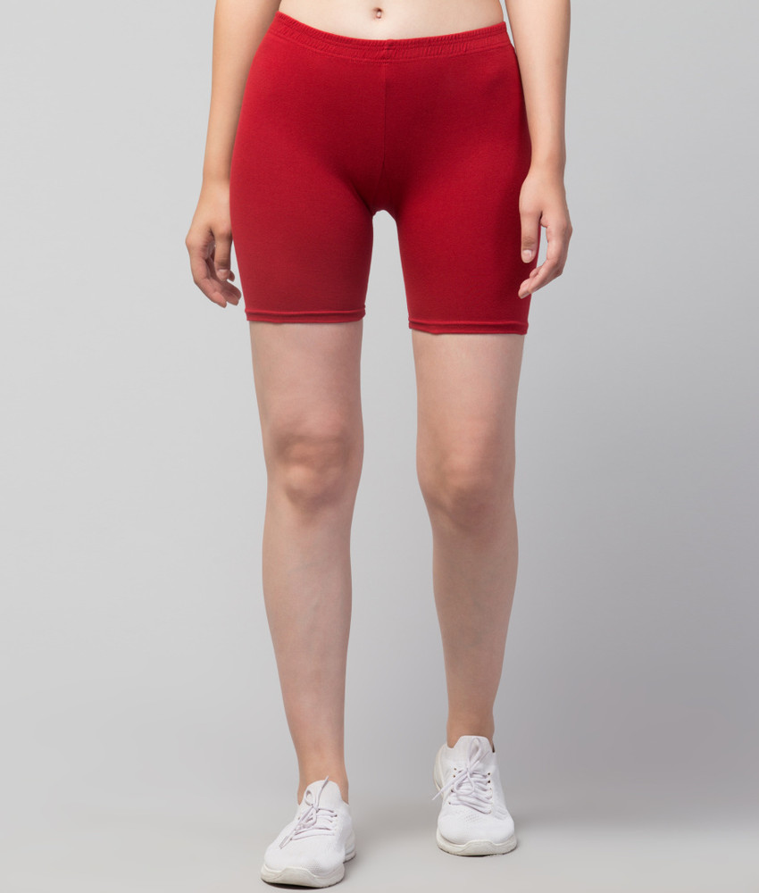 Viver Solid Women Red Cycling Shorts Buy Viver Solid Women Red Cycling Shorts Online at Best Prices in India Flipkart