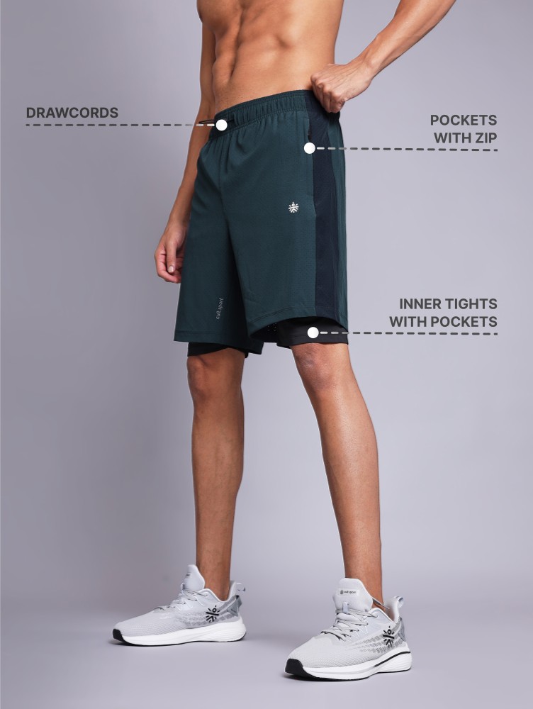Buy Cultsport Workout Shorts with Inner Tights online
