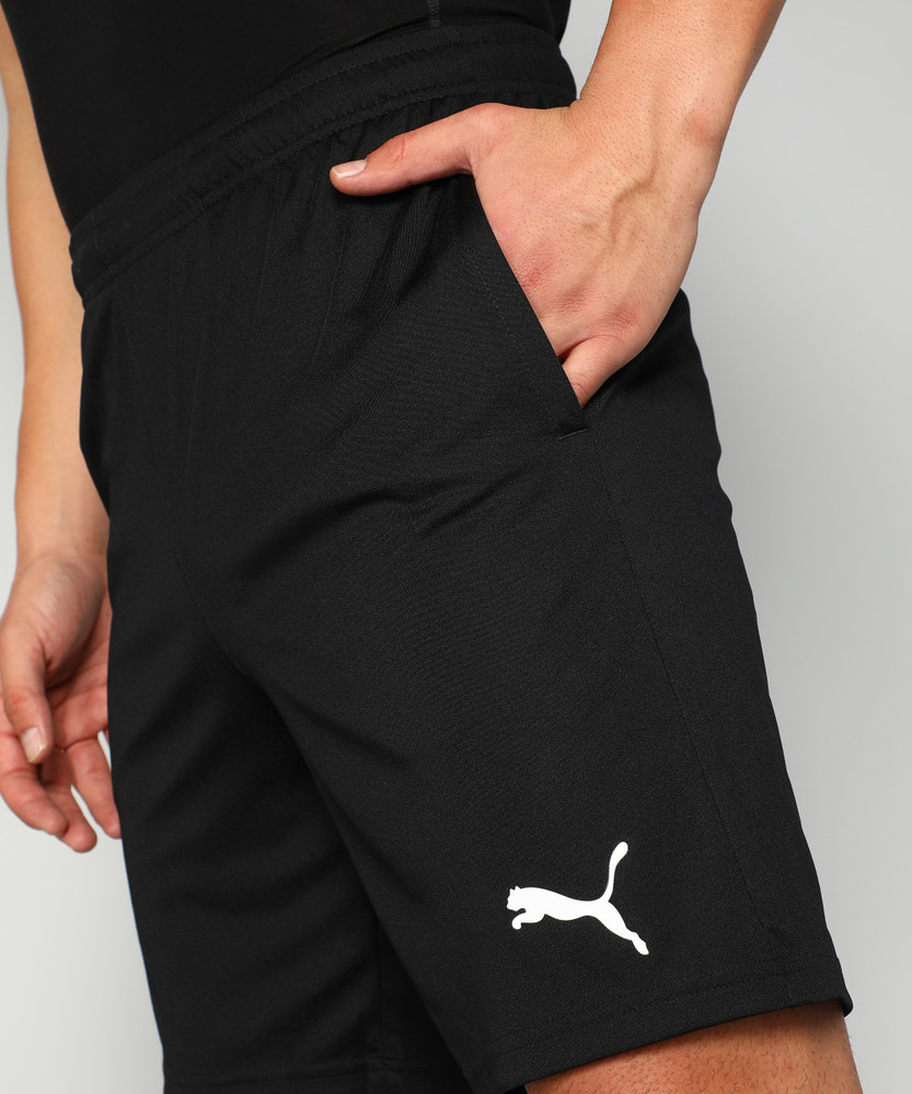 PUMA Solid Men Black Sports Shorts Buy PUMA Solid Men Black