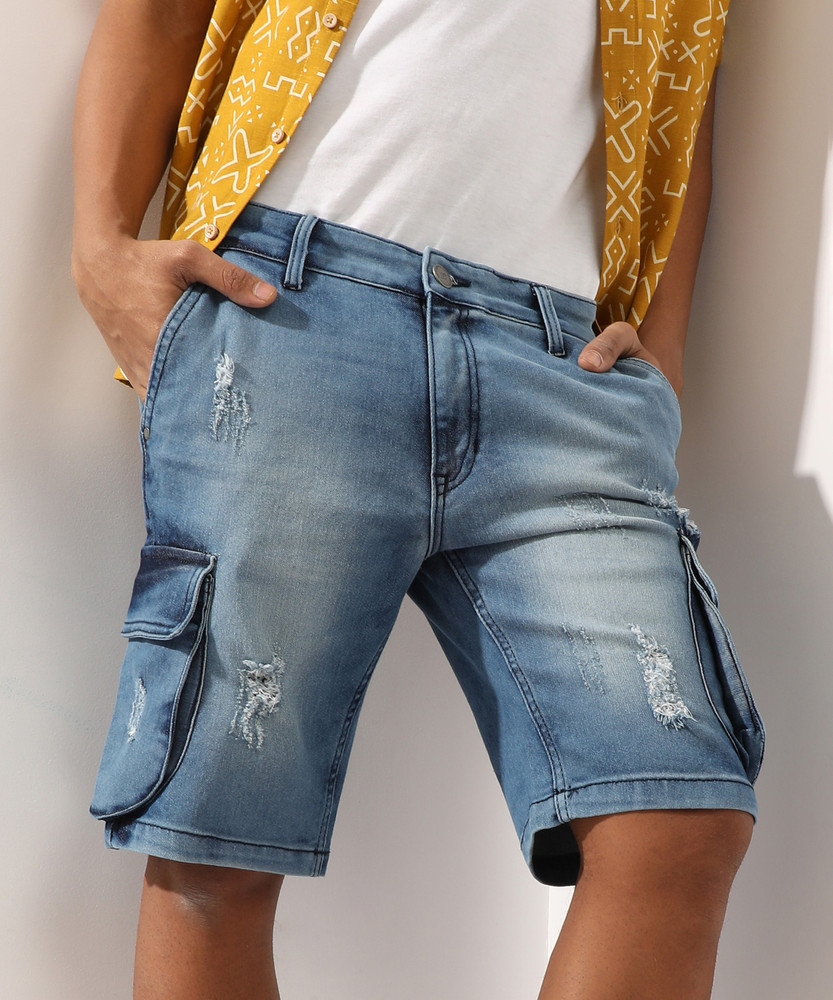 Mens denim shorts online india online