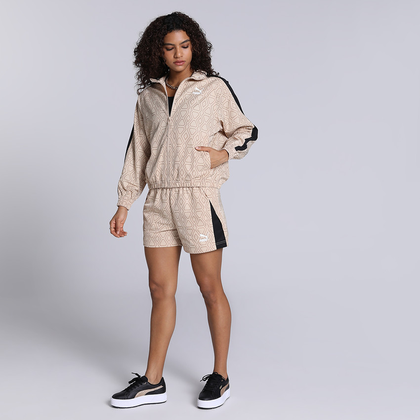 Puma track shorts gold 2025