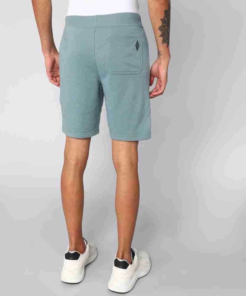 Buy Skechers Solid Men Blue Sports Shorts Online at Best Prices in