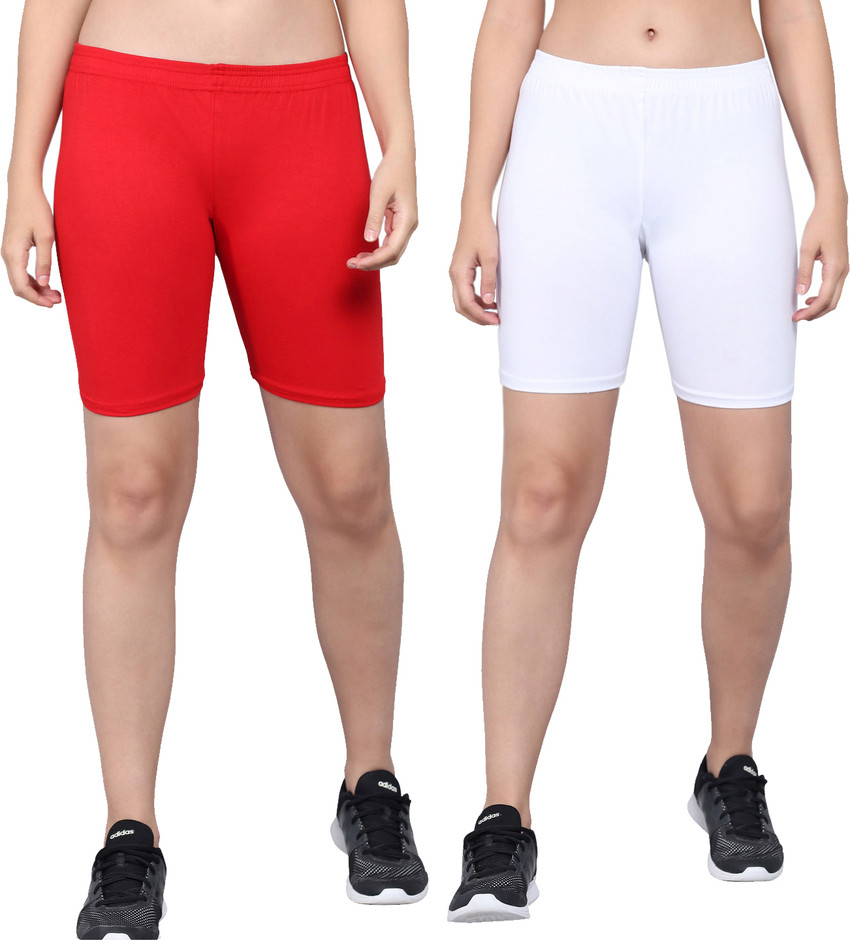 NGT Solid Women Red White Cycling Shorts Buy NGT Solid Women Red White Cycling Shorts Online at Best Prices in India Flipkart