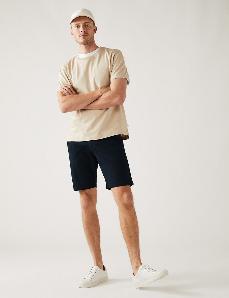 Marks and spencer mens chino shorts clearance