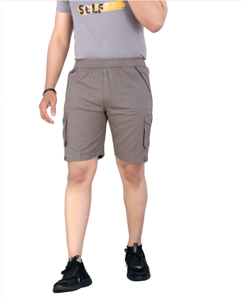 Men's flex cheap waist cargo shorts