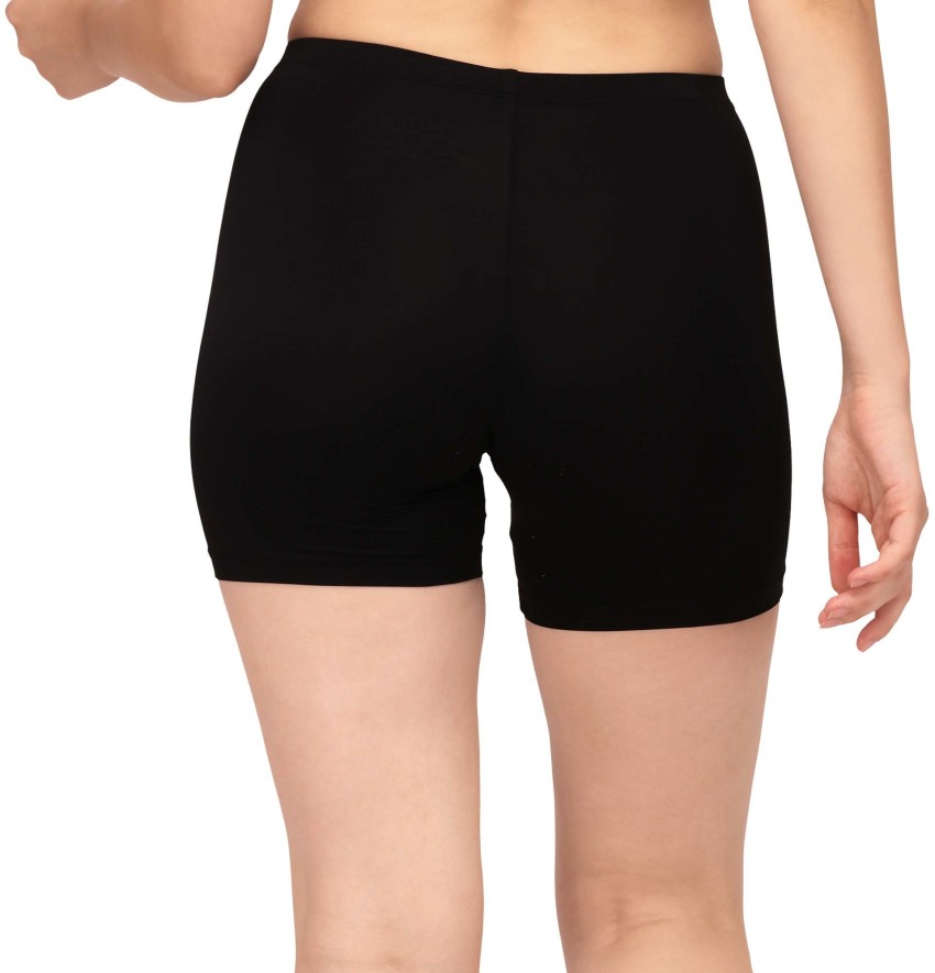 Buy SHYYGL Girls and Women Cotton Spandex Tights Cycling Shorts Shorts  Solid Color Model SL 921(Pack of 1)(Black) Online at Best Prices in India -  JioMart.