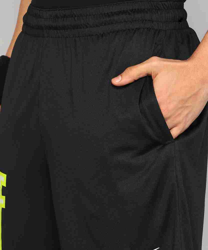 NIKE Printed Men Black Sports Shorts Buy NIKE Printed Men Black