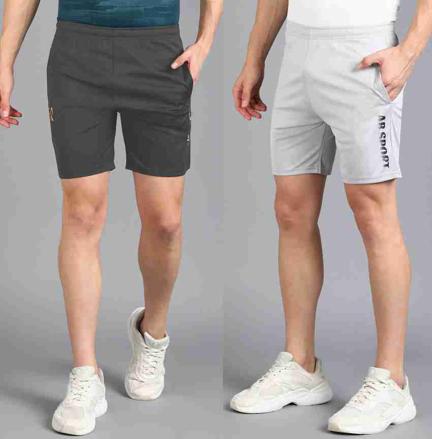 Mens gray hot sale athletic shorts