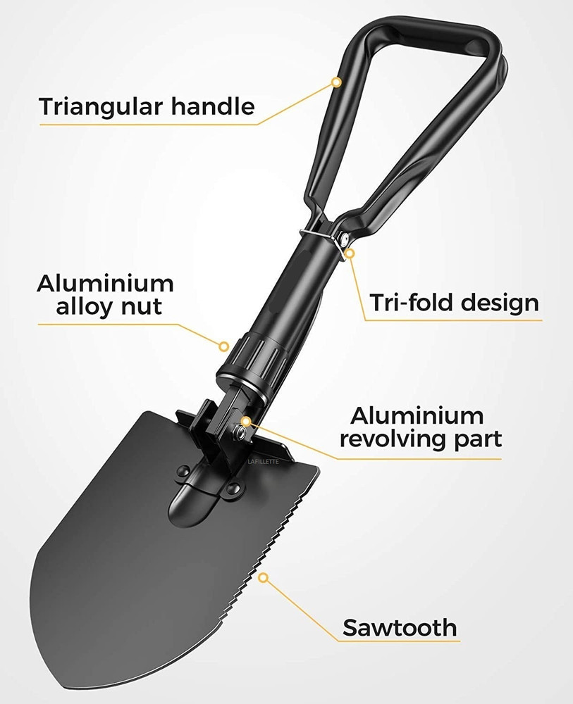 Folding steel shovel store