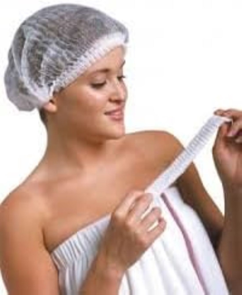 ecoweet Stretchable Surgical Head Caps Cover Hair For Surgeries