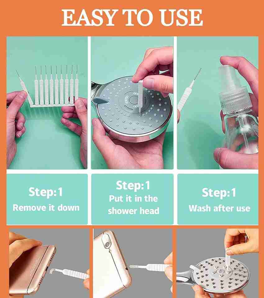 30pcs Shower Head Cleaning Brush, Multifunctional Hole Cleaning