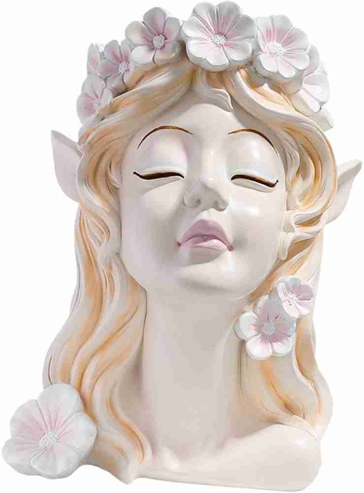 Lyla Fairy Flower Pot Statue Decor Girl Figurine for Bar Entry Home Decor  Accents M P Decorative Showpiece - 5 cm Price in India - Buy Lyla Fairy  Flower Pot Statue Decor
