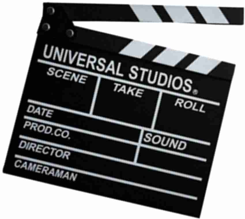10 Pieces Movie Film Clap Board, 7 x 8 Inch Cardboard Movie