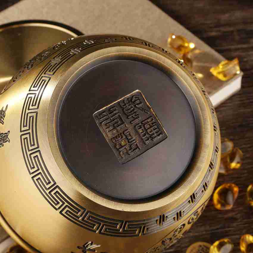 BNF Brass Feng Shui Bowl Sculpture Treasure Basin Dining Room Cornucopia  Decors Decorative Showpiece - 10 cm Price in India - Buy BNF Brass Feng  Shui Bowl Sculpture Treasure Basin Dining Room