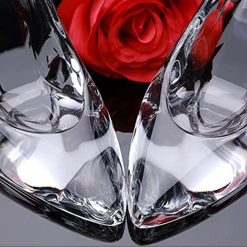 Gimurm Princess Shoe Crystal Glass Slipper Shoe Acrylic Shoe Decoration  Makeup Brush Decorative Showpiece - 6.2 cm Price in India - Buy Gimurm  Princess Shoe Crystal Glass Slipper Shoe Acrylic Shoe Decoration