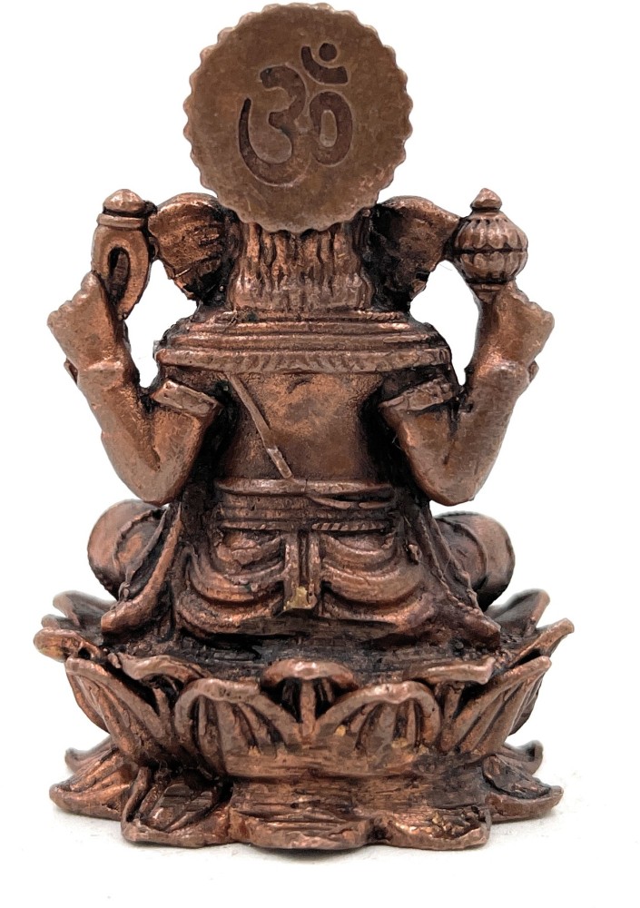 Vintage brass/copper figure of Ganesha from Tibet