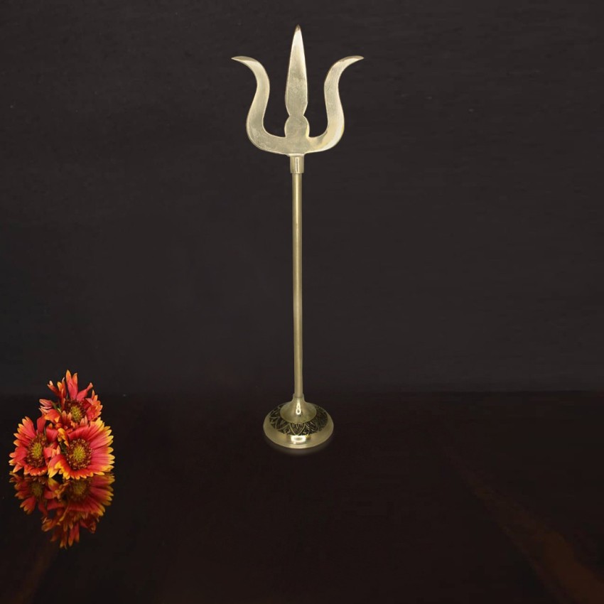 vinayakmoorti Trishool/Trishul/Shoolam Lord Shiv mahadev Durga Pooja  (Weight:- 0.105 kg) Decorative Showpiece - 39 cm Price in India - Buy  vinayakmoorti Trishool/Trishul/Shoolam Lord Shiv mahadev Durga Pooja  (Weight:- 0.105 kg) Decorative Showpiece 