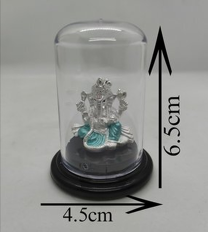 goutham jewellers ND1 ganesha 999 silver idol for gift return gift