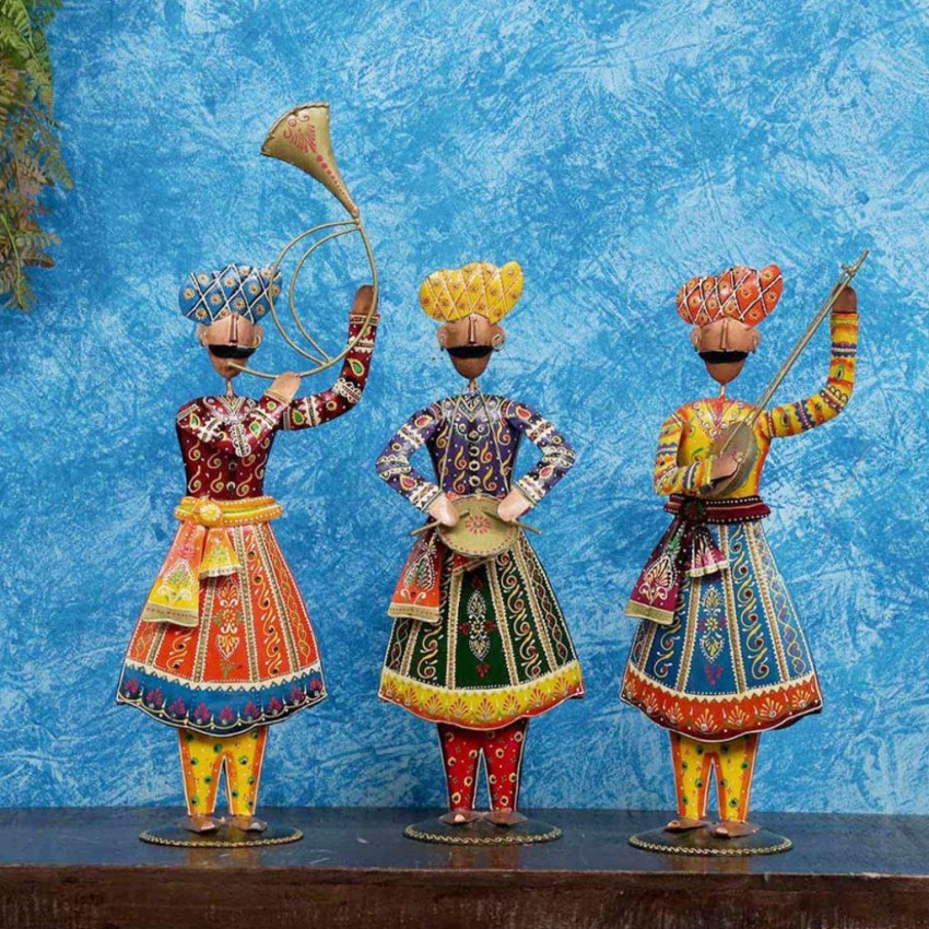 Figurines Vintage - Lot de 3 figurines de la BD Yakari indien 