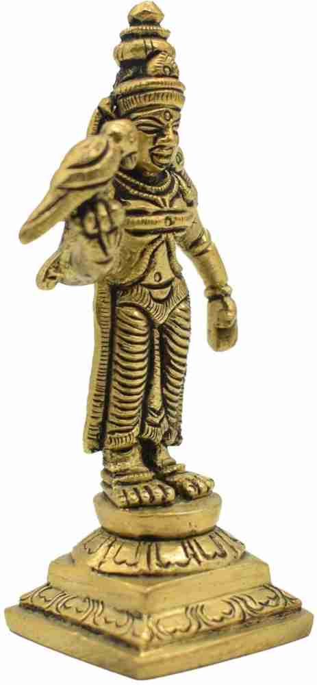 M&M - Brass Devi Meenakshi Idol / Goddess Meenatchi Amman Statue
