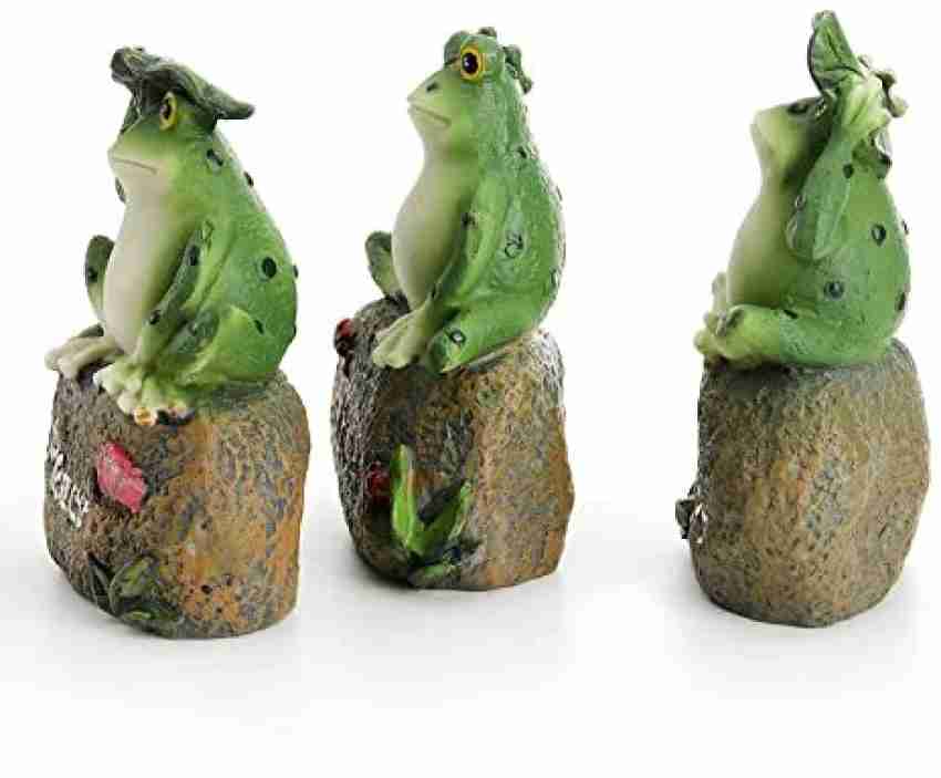 D Ping Mart Garden Frog Statues