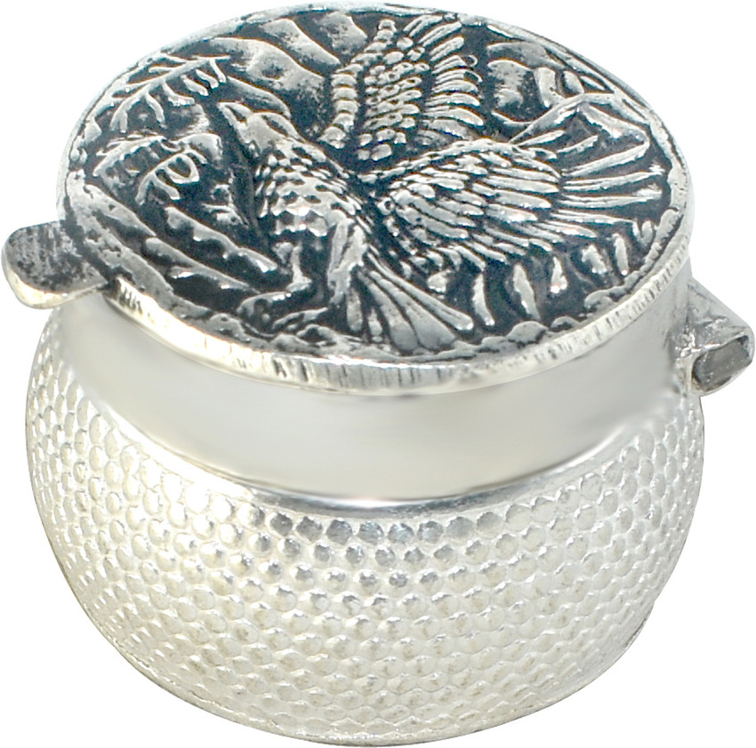 KMJ pure silver sindoor-dani/box for women, kumkum box, (wt. 25 grams)  Decorative Showpiece - 2.5 cm Price in India - Buy KMJ pure silver  sindoor-dani/box for women, kumkum box, (wt. 25 grams) Decorative Showpiece  - 2.5 cm online at Flipkart.com