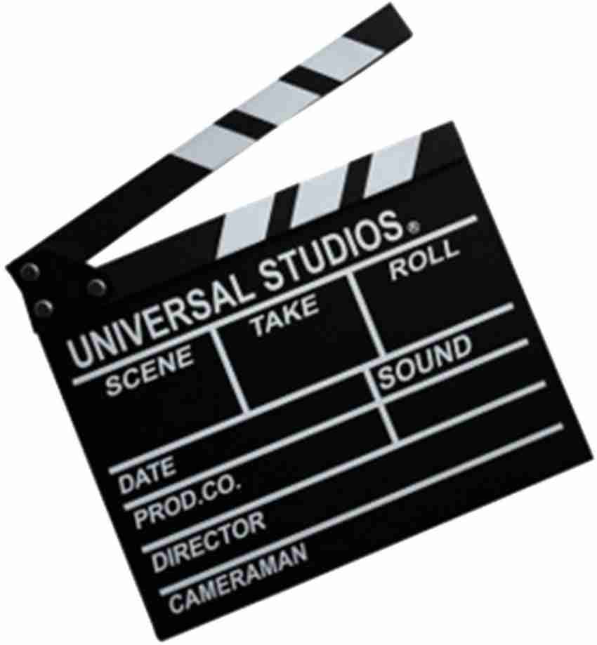 Various Movie Film Props Including Clapperboard Stock Photo