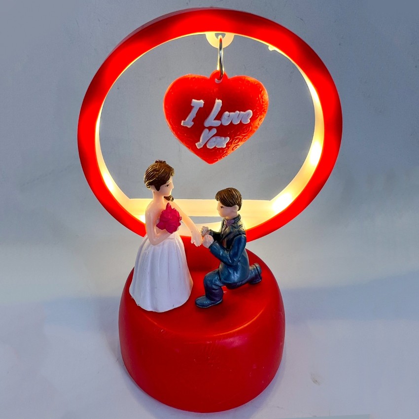 Elegant Lifestyle I Love You LED Couple Gift Set, Anniversary Christmas New  Year Valentine's Gift Decorative