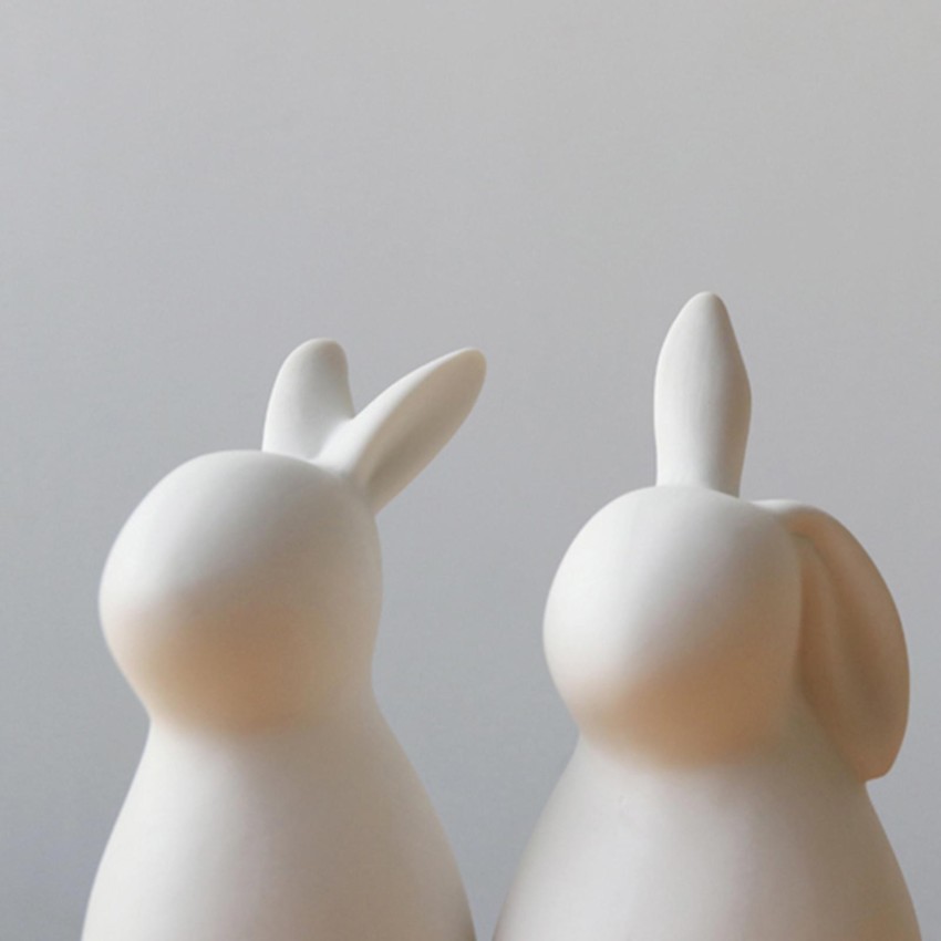 Bunny Figurines Collectible Figures Rabbit Statue 