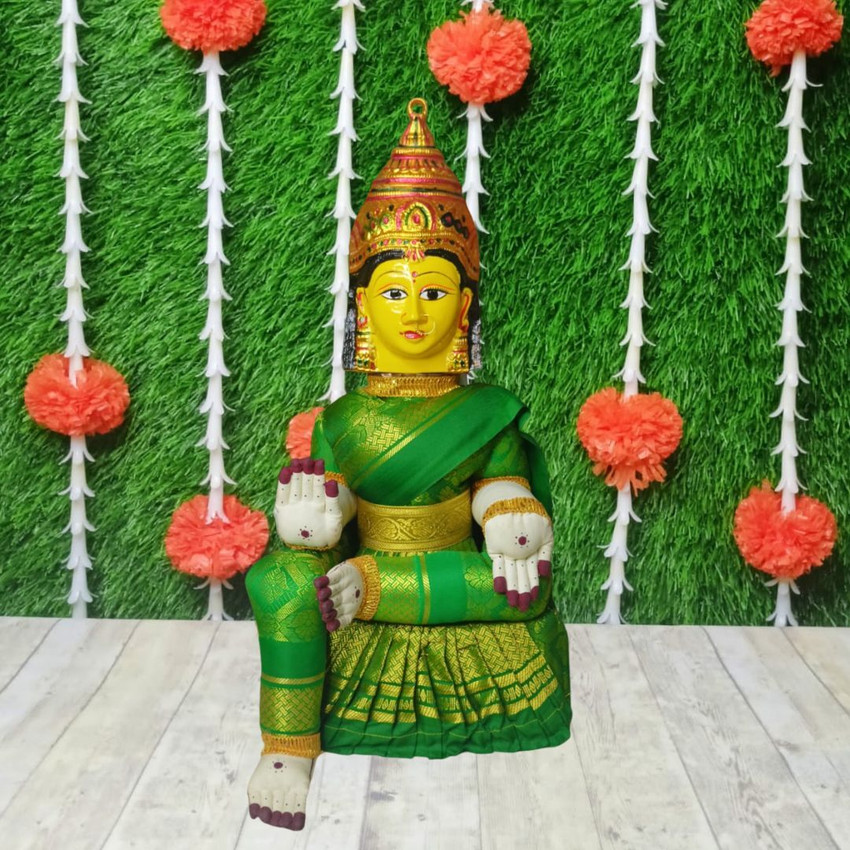 Decoration for varalakshmi shop pooja