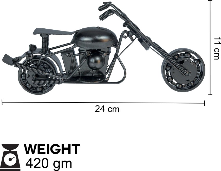 Black chopper hot sale bike