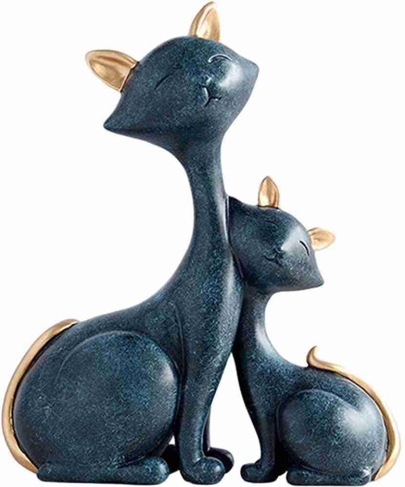 Buy Antique Sleeping Cat Statue Decorative Cat Showpiece for Home Décor  Office Décor Ancient Cat Brass Statue for Gift Online at Low Prices in  India 