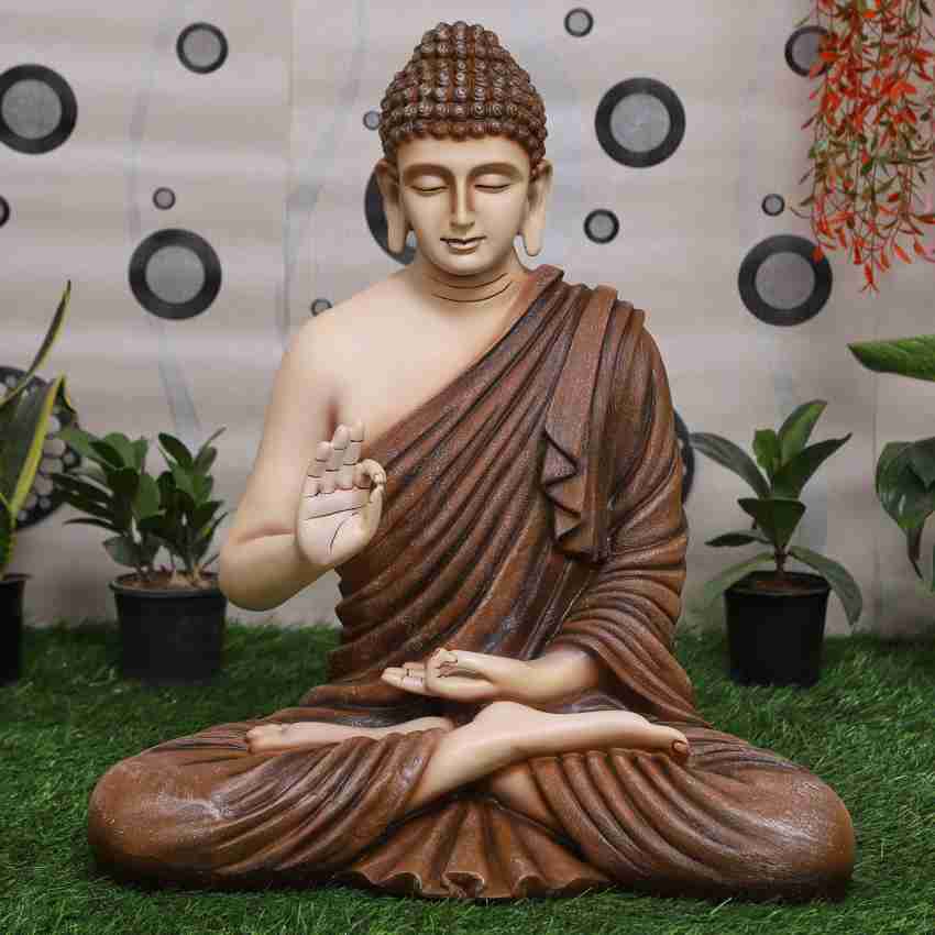 DECORWALE Meditating Buddha Idols for Home Decor Big Size Large